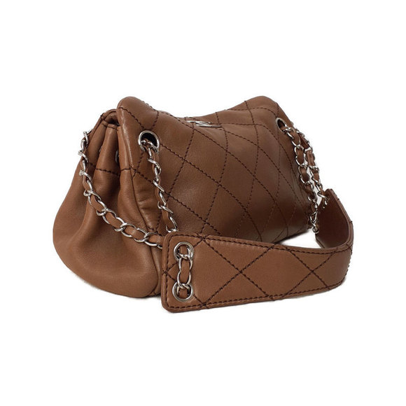 Chanel Black Chain Bag Stitch Shoulder Wild - Picture 1 of 9